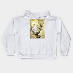 Fairy Girl in a Tree - Florence Anderson Kids Hoodie